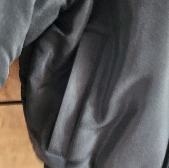 Men's Steelers REVERSIBLE Vintage Jeff Hamilton Jacket Wool/Leather Black XL - Picture 6 of 9